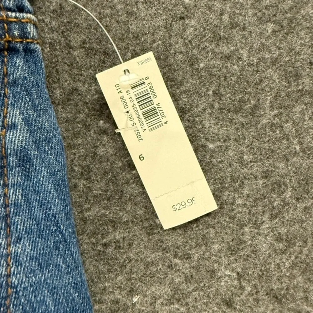 Old Navy Denim Mini Skirt Blue Frayed Hem Casual Everyday Women's Size‎ 6
